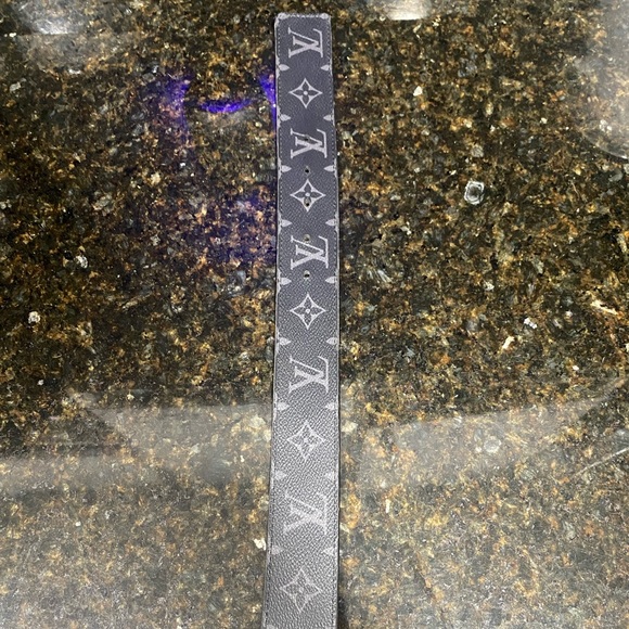 Louis Vuitton Monogram Belt (Black/Grey) - Picture 8 of 8